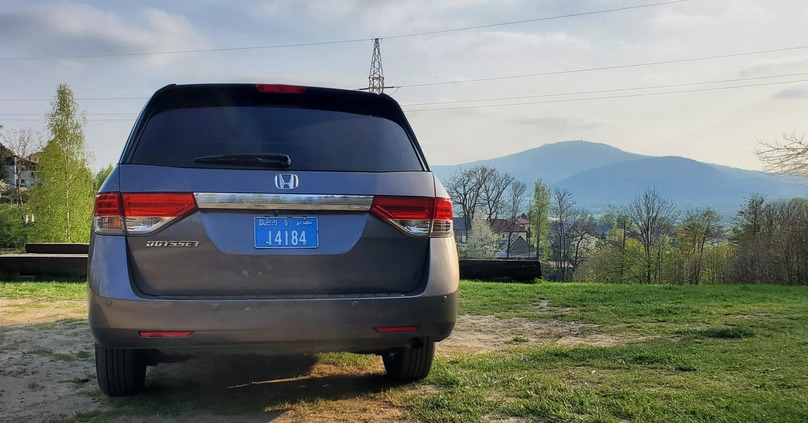 Honda Odyssey cena 74999 przebieg: 155000, rok produkcji 2016 z Byczyna małe 137